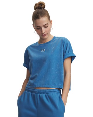 UA Rival Boxy Wash Women's T-Shirt | Under Armour