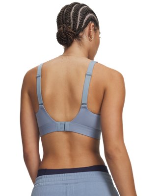 Спортивное бра UA Effortless — Under Armour, цвет: Синий / Синий туманный — фото 2