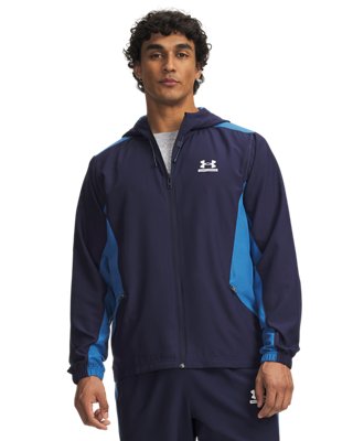 Under Armour Men's Blue Tech™ Sport Woven Jacket Midnight Navy / Aegean / White 3XL