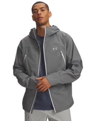 Veste sans manches Under Armour Explor 4-Season Hike Shell pour homme Clay Vert / Titanium / Titanium XXL