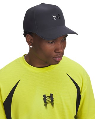 Кепка Under Armour UA StealthForm High Unisex Adjustable Hat, цвет: Антрацитовый / Серебряный — фото 2