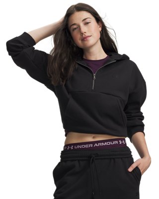UA Icon Fleece Women's ½ Zip Hoodie | Under Armour