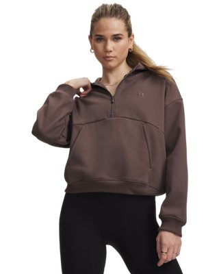 UA Icon Fleece Women's ½ Zip Hoodie | Under Armour