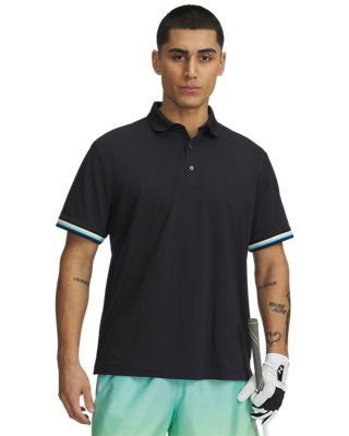 UA ArmourDry Golf Trip Pique