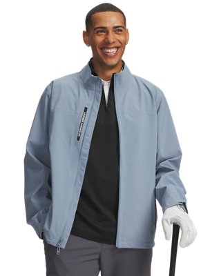 Veste de pluie Under Armour Drive Pro pour homme Bleu Wind / Blanc S