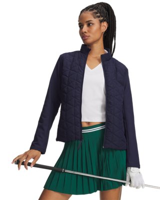 Under Armour Drive Pro Insulated Jacke für Damen Midnight Blaue Marine / Midnight Blaue Marine XXL