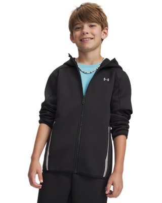 UA Unstoppable Fleece Boys' Full Zip