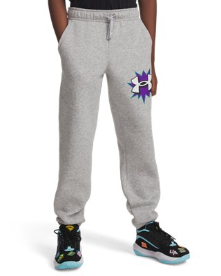 UA Rival Fleece Graphics Boys' Joggers
