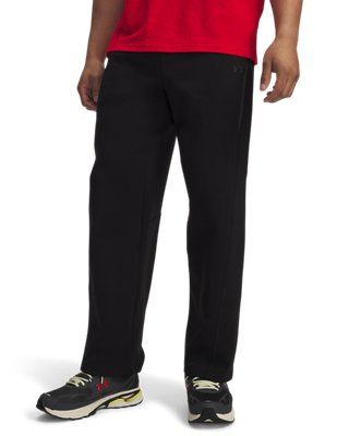 Under Armour Men's Black Unstoppable Fleece Pants Ultimate / M