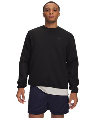 Under Armour Men's Black Unstoppable Fleece Crew Ultimate / Xxl