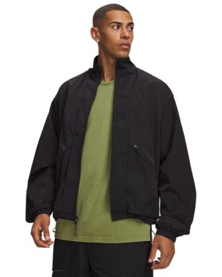 Veste aviateur Under Armour Unstoppable Fleece Cold Weather pour homme Ultimate Noir / Noir 3XL