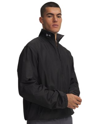 Haut ½ zip Under Armour Icon Cold Weather pour homme Ultimate Noir / Blanc S