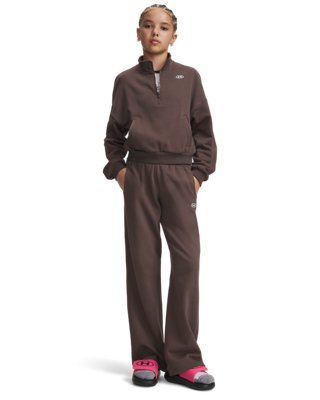 UA Rival Fleece Girls' Pants | Under Armour