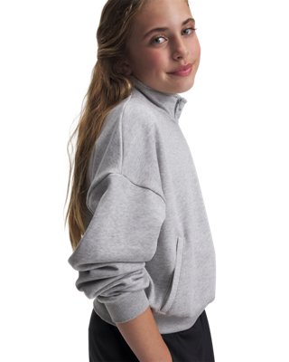 UA Rival Fleece Girls' ½ Zip | Under Armour Canada