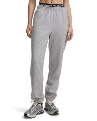 Under Armour Unstoppable Fleece-Trainingshose für Damen Mod Grau Light Heather / Mod Grau XXL