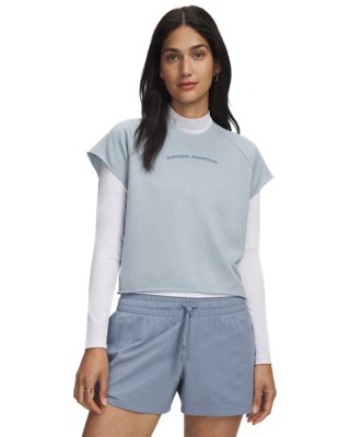UA Icon Wordmark Cut Off Women's Short Sleeve
