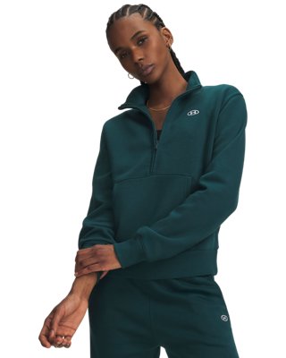 アイトレーナー UA Rival Fleece Women's ½ Zip | Under Armour
