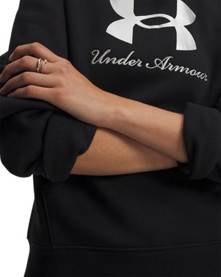 UA Rival Fleece Shimmer Women's Hoodie | Under Armour