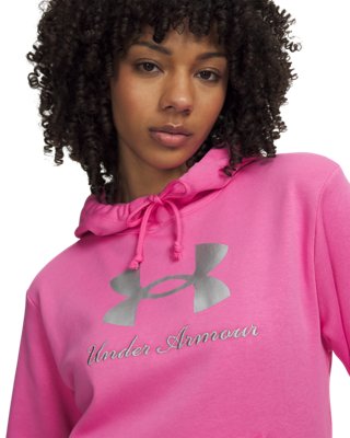 UA Rival Fleece Shimmer Women's Hoodie | Under Armour Canada