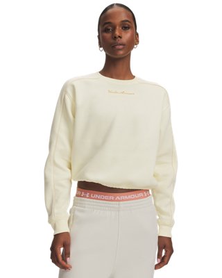 UA Rival Fleece Shimmer Women's Crew | Under Armour