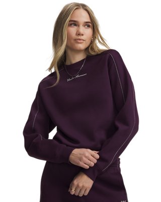 UA Rival Fleece Shimmer Women's Crew