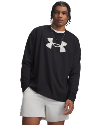 Under Armour Heavyweight Unstoppable Langarm-Oberteil für Herren Ultimate Schwarz / Highland Buff M
