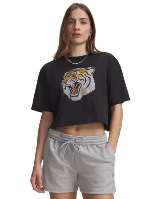 UA Tiger Crop Women's Short Sleeve