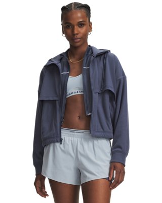 Under Armour Performance Fleece Jacke für Damen Downpour Grau / Downpour Grau XXL