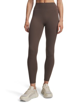 Under Armour Women's Brown Meridian Ankle Leggings Peppercorn / Peppercorn L