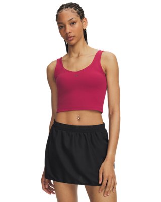 Under Armour Women's Red Motion Tank Claret / Ox Blood Xs