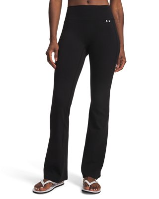 Pantalon bootcut Under Armour Motion pour femme Ultimate Noir / Blanc S