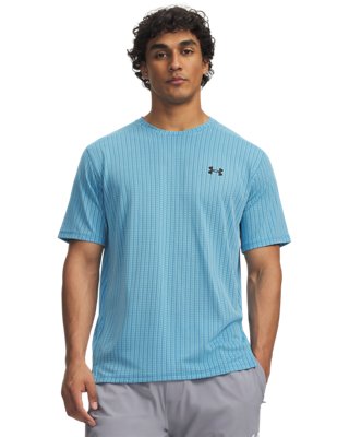 Under Armour Men's Blue Tech™ Vent Jacq Rd Short Sleeve Fresco / Ultimate Black Xxl