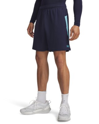 Under Armour Men's Blue Tech™ Vent Jacq Rd 7" Shorts Midnight Navy / Fresco / Fresco Xl