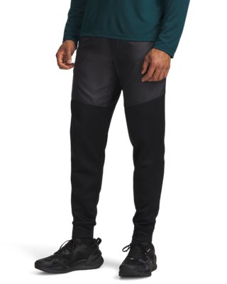 Armour Fleece® Utility Men's Pants Ultimate Black / Ultimate Black / White M