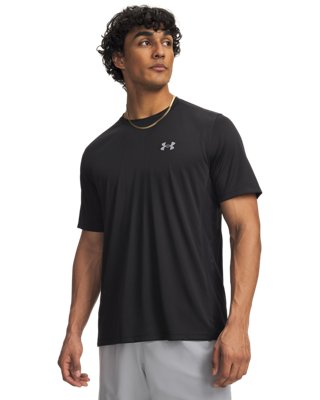 Haut à manches courtes Under Armour Tech™ Utility pour homme Noir / Acier S