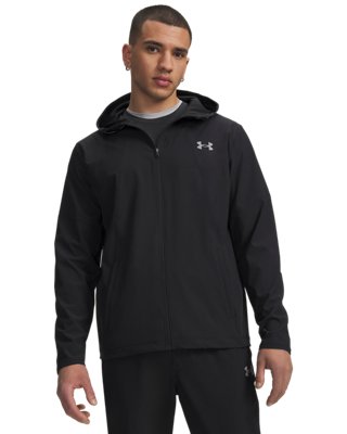 Veste Under Armour Tech™ Utility Woven pour homme Noir / Noir / Acier M