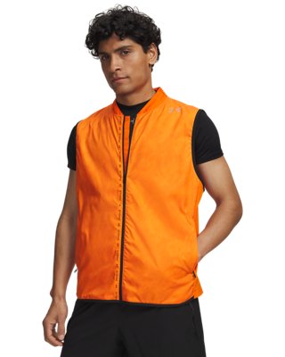 Under Armour  Velociti Cold Weather Storm Men's Vest Outrageous Orange / Reflective M