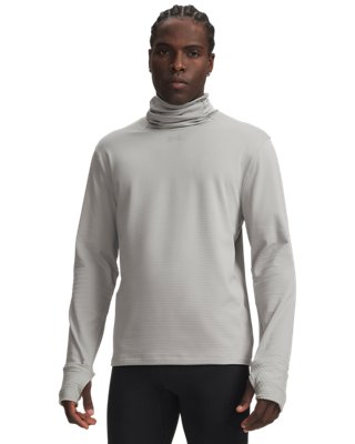 Haut à manches longues Under Armour Velociti Cold Weather Layer pour homme Titanium / réfléchissant M