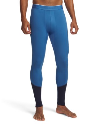 Мужские леггинсы Under Armour ColdGear® Neolast™, цвет: Синий / Тёмно-синий — фото 1