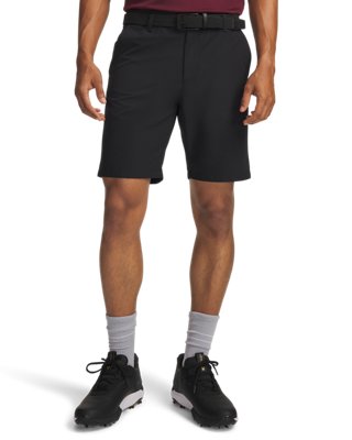 Short fuselé Under Armour Matchplay pour homme Noir / Blanc 34
