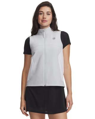Veste sans manches intermédiaire Under Armour Drive pour femme Blanc / Castlerock M