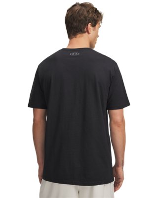 Мужской топ Under Armour UA Freedom 1776 Short Sleeve, цвет: Чёрный / Белый — фото 2