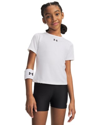 HeatGear® Girls’ Short Sleeve from Under Armour - $25