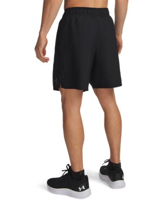 Мужские шорты Under Armour UA Freedom Woven 1776, цвет: Чёрный / Тёмно-серый — фото 2