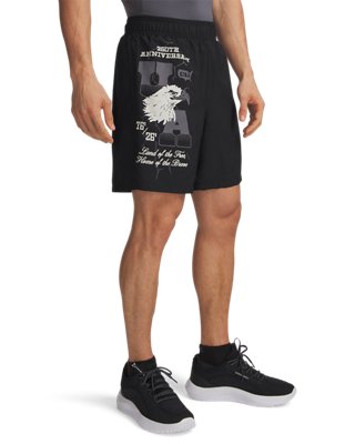 Мужские шорты Under Armour UA Freedom Woven 1776, цвет: Чёрный / Тёмно-серый — фото 1