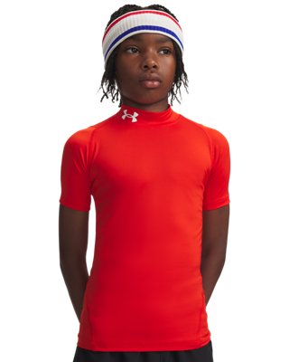 Boys' Workout Shirts, Hoodies & Tanks in Red | Under Armour