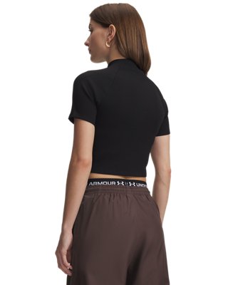 UA Rival Rib Women's Mock Short Sleeve | Under Armour