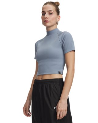 8YARDS Women’s RIB MOCK 2G UA Rival Rib Women's Mock Short Sleeve | Under Armour