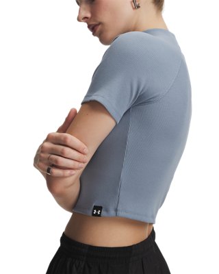 UA Rival Rib Women's Mock Short Sleeve | Under Armour
