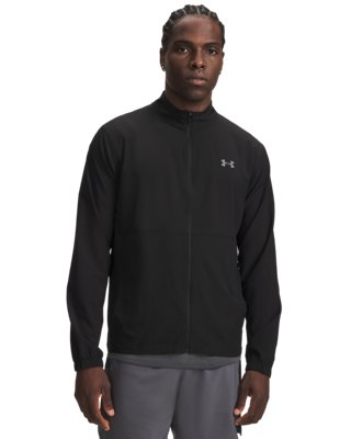 Under Armour Men's Black Velociti Track Jacket Ultimate / Reflective L